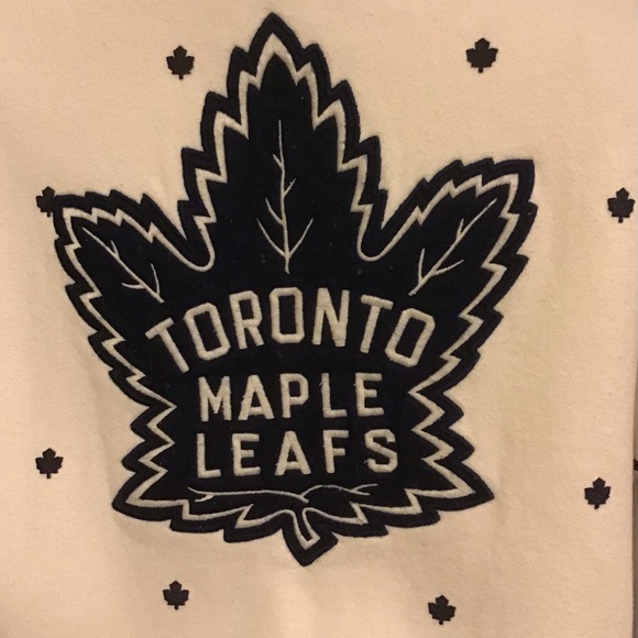 🧥 Roots Toronto Maple Leafs Coat Ladies Size M - Picture 1 of 14